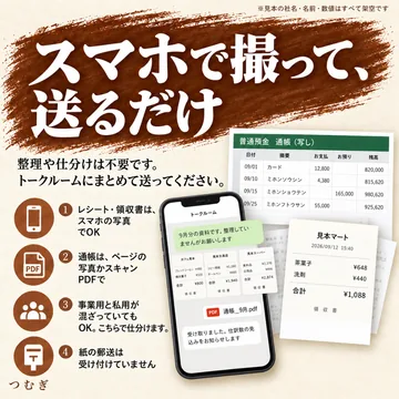 記帳代行の見本画像4枚目